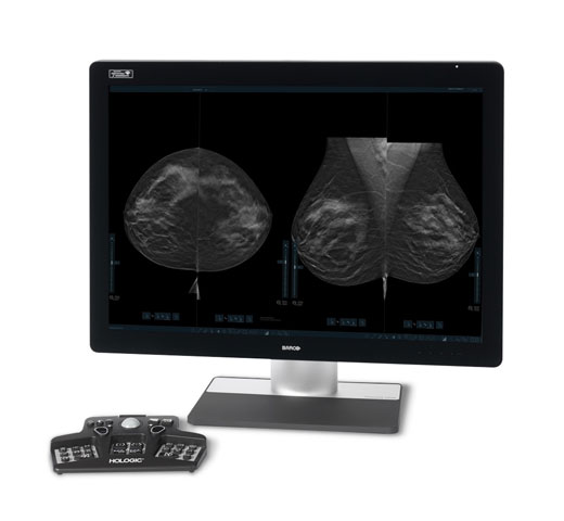 Hologic 3DQuorum™ Imaging Technology in white background
